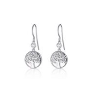 Orecchini Mediterraneo Donna Albero della Vita in Argento Madreperla G11AO01 - G11AO01